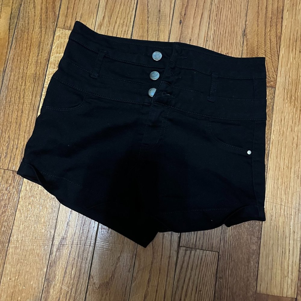 3 Button Shorts